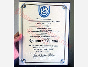 Indira Gandi National Open University - Fake Diploma Sample from India